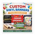 Custom Vinyl Banner – Waterproof Outdoor Banner for Business, Events & Promotions