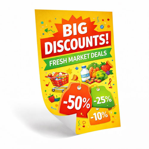 Custom Matte Poster Print | Upload Your Photo, Art, or Logo