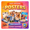 Custom Matte Poster Print | Upload Your Photo, Art, or Logo